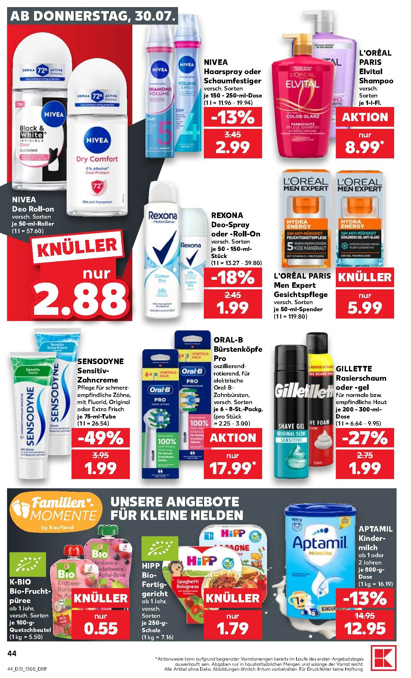 Kaufland Aktueller Prospekt ab Donnerstag Seite 44