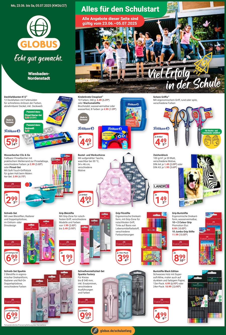 Page 1 of leaflet Aktueller Prospekt ab Montag