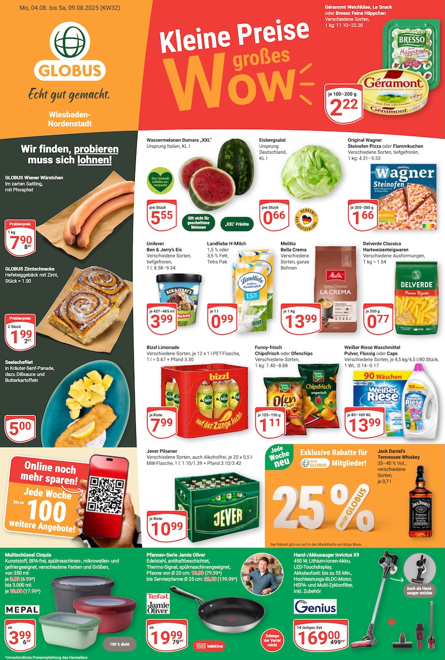 Page 1 of leaflet Aktueller Prospekt ab Montag
