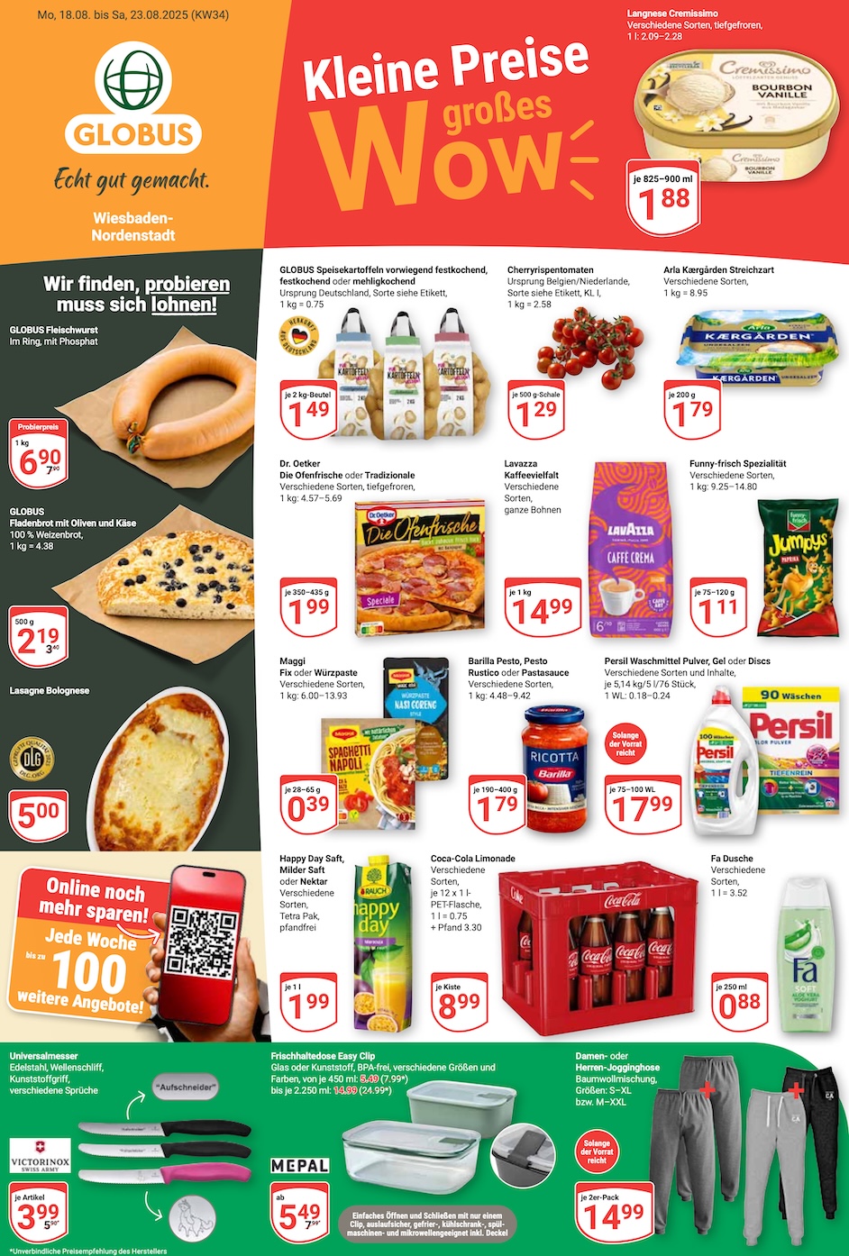Page 1 of leaflet Aktueller Prospekt ab Montag