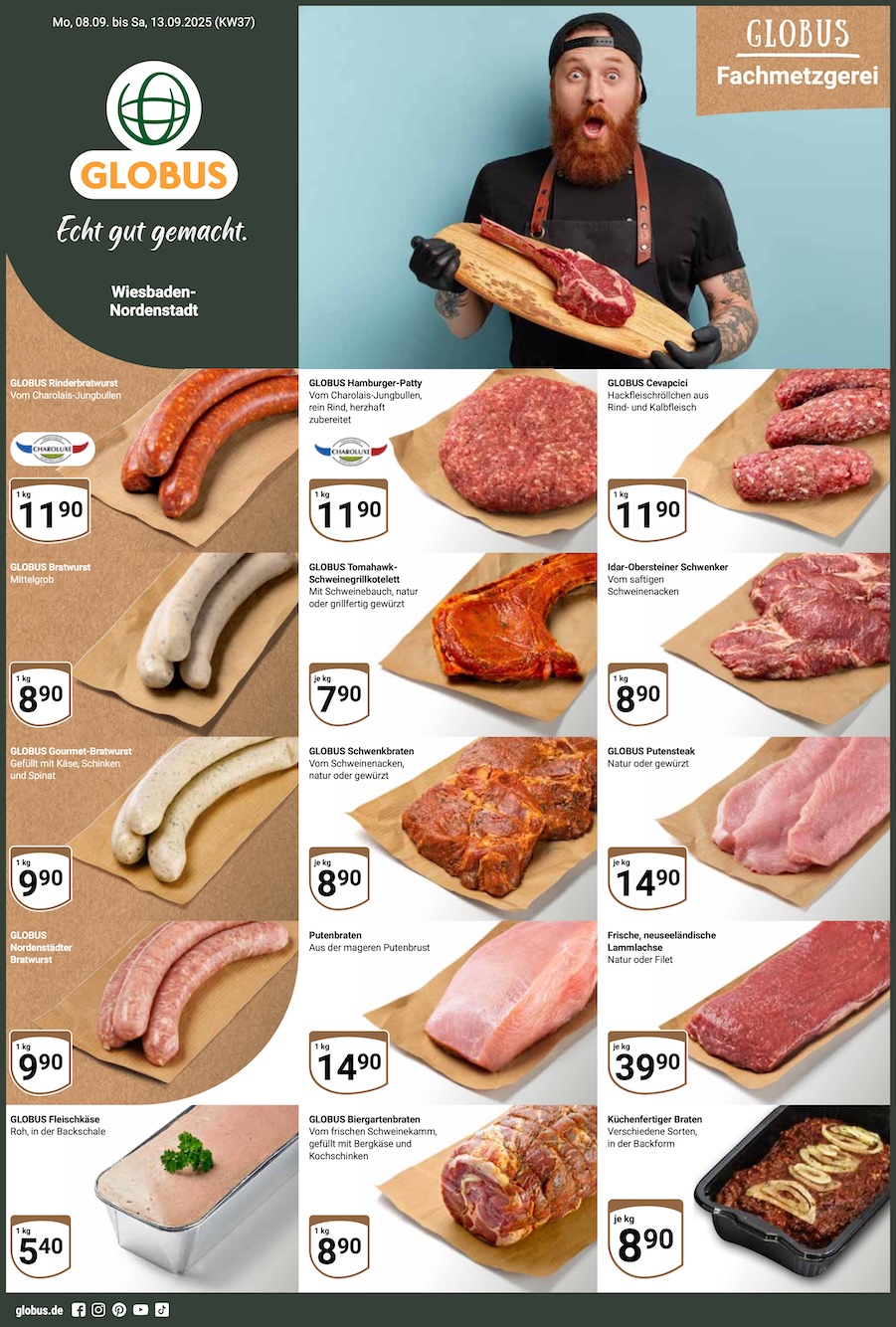 Page 1 of leaflet Aktueller Prospekt ab Montag