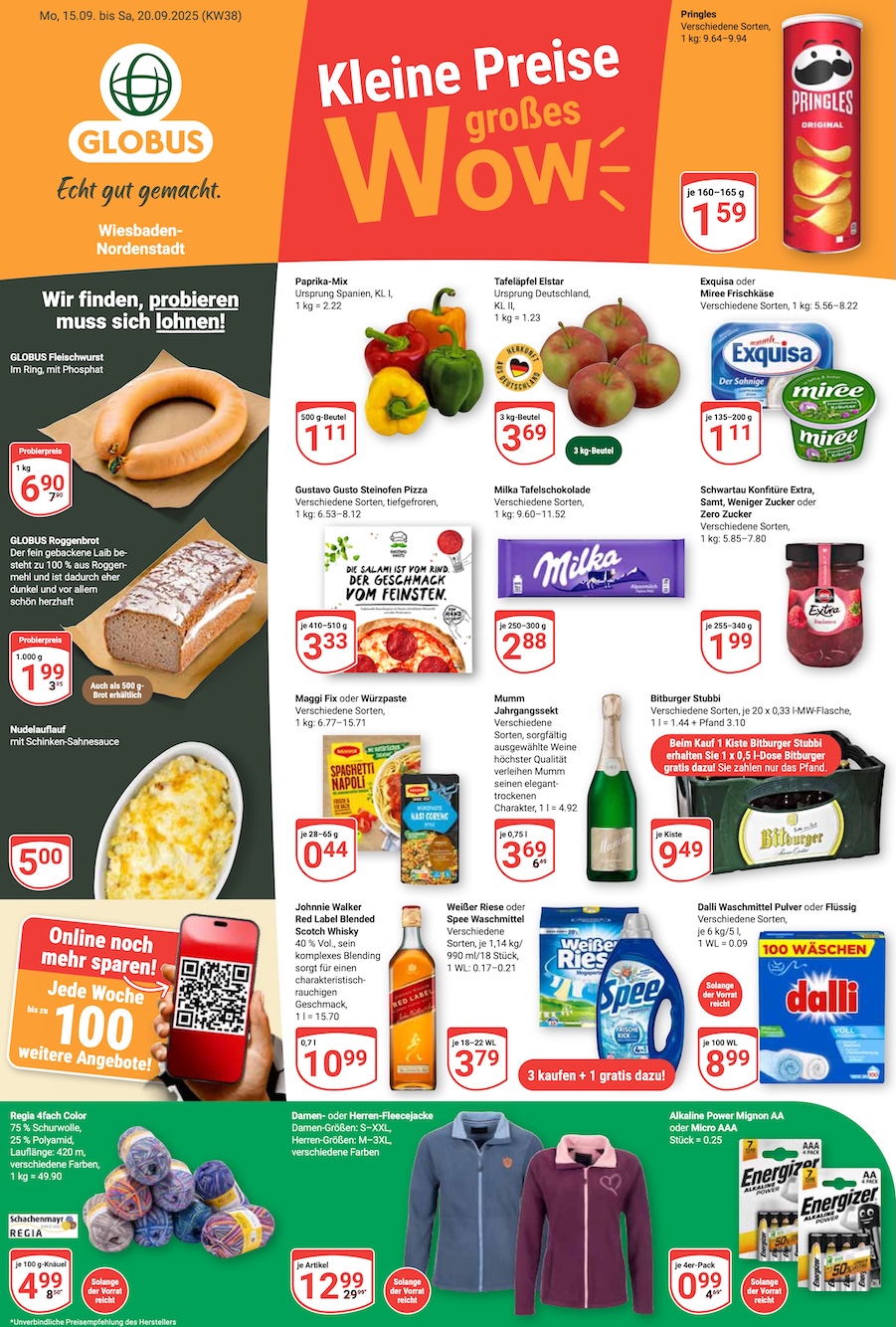 Page 1 of leaflet Aktueller Prospekt ab Montag
