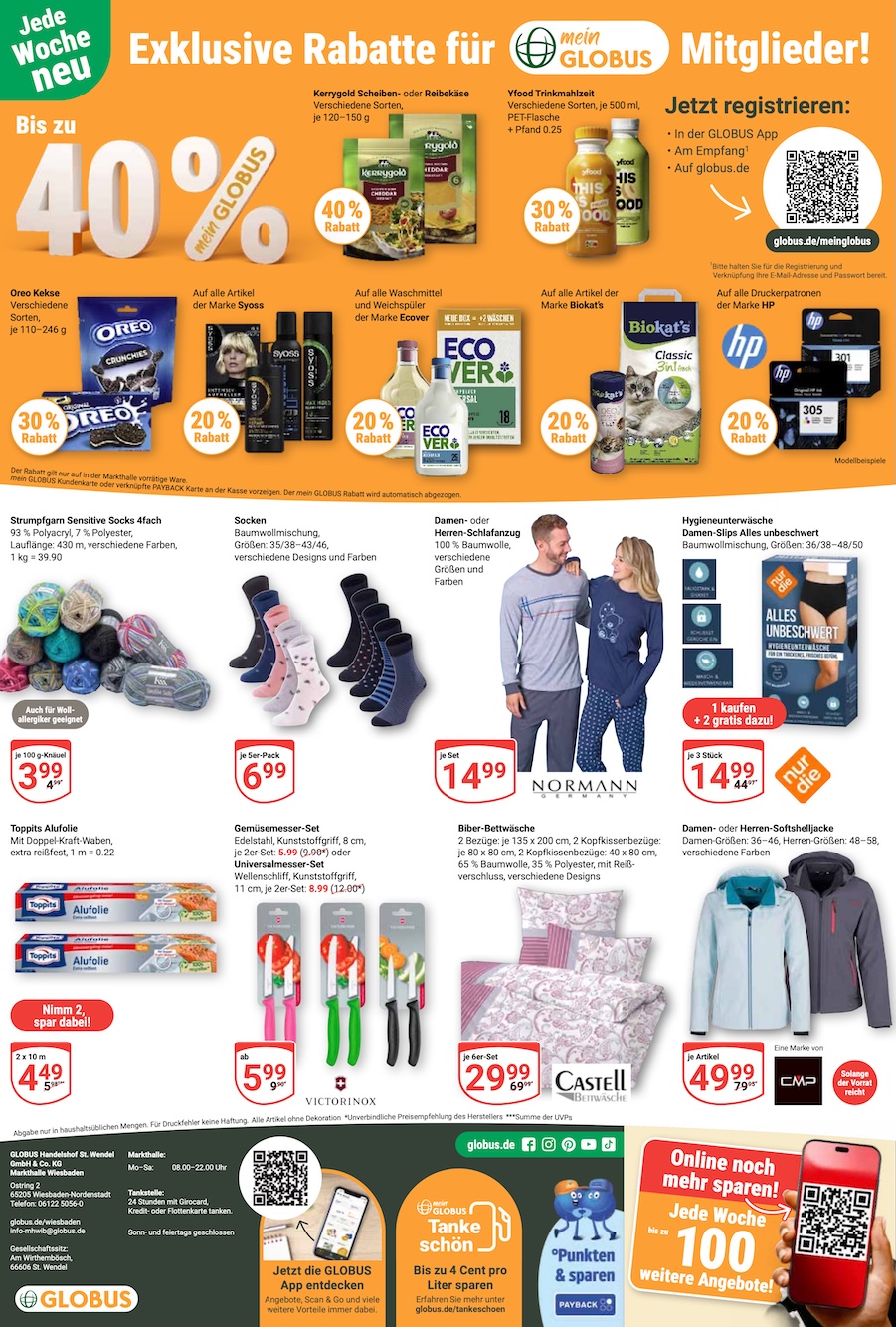 Globus Aktueller Prospekt ab Montag Seite 28