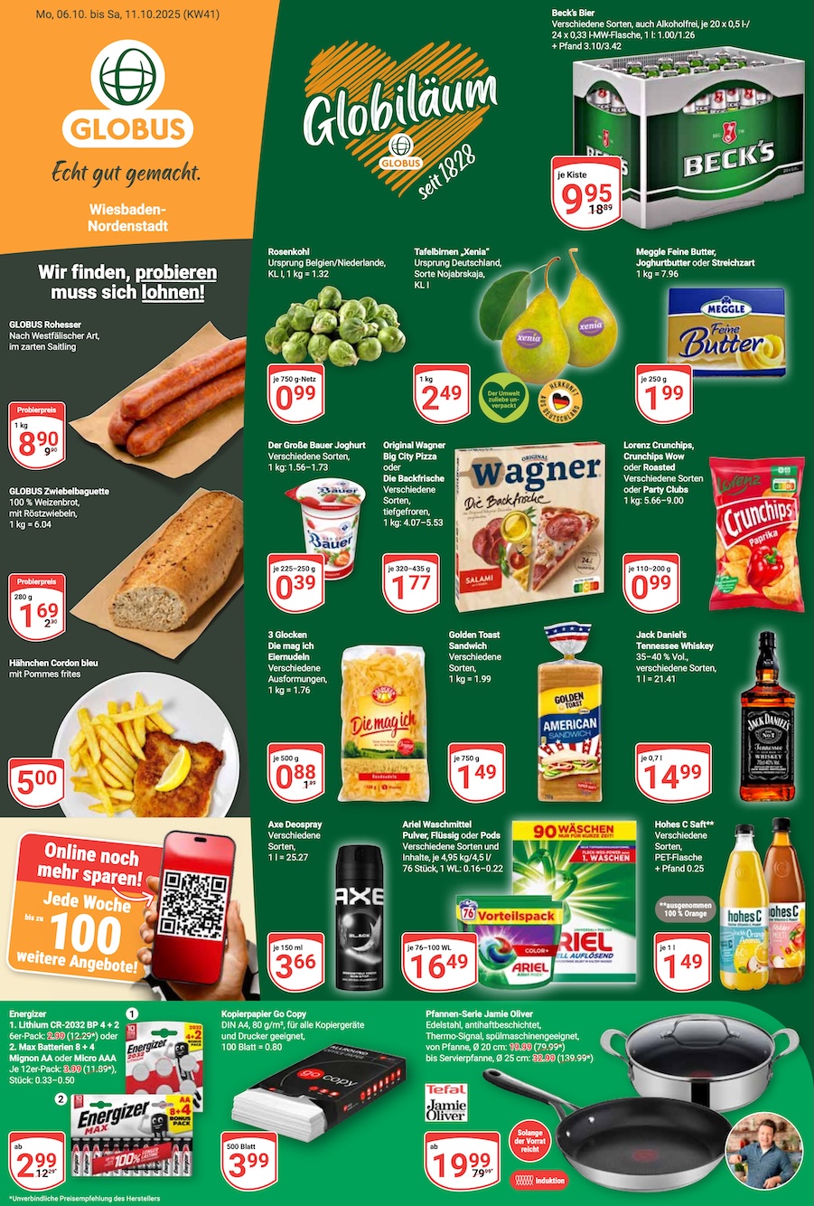 Page 1 of leaflet Aktueller Prospekt ab Montag