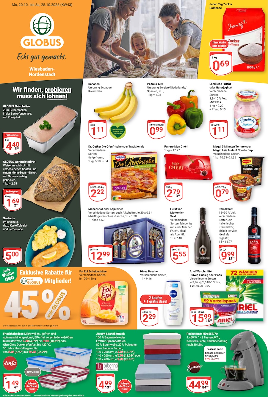 Page 1 of leaflet Aktueller Prospekt ab Montag