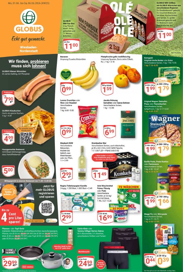 Page 1 of leaflet Aktueller Prospekt ab Montag