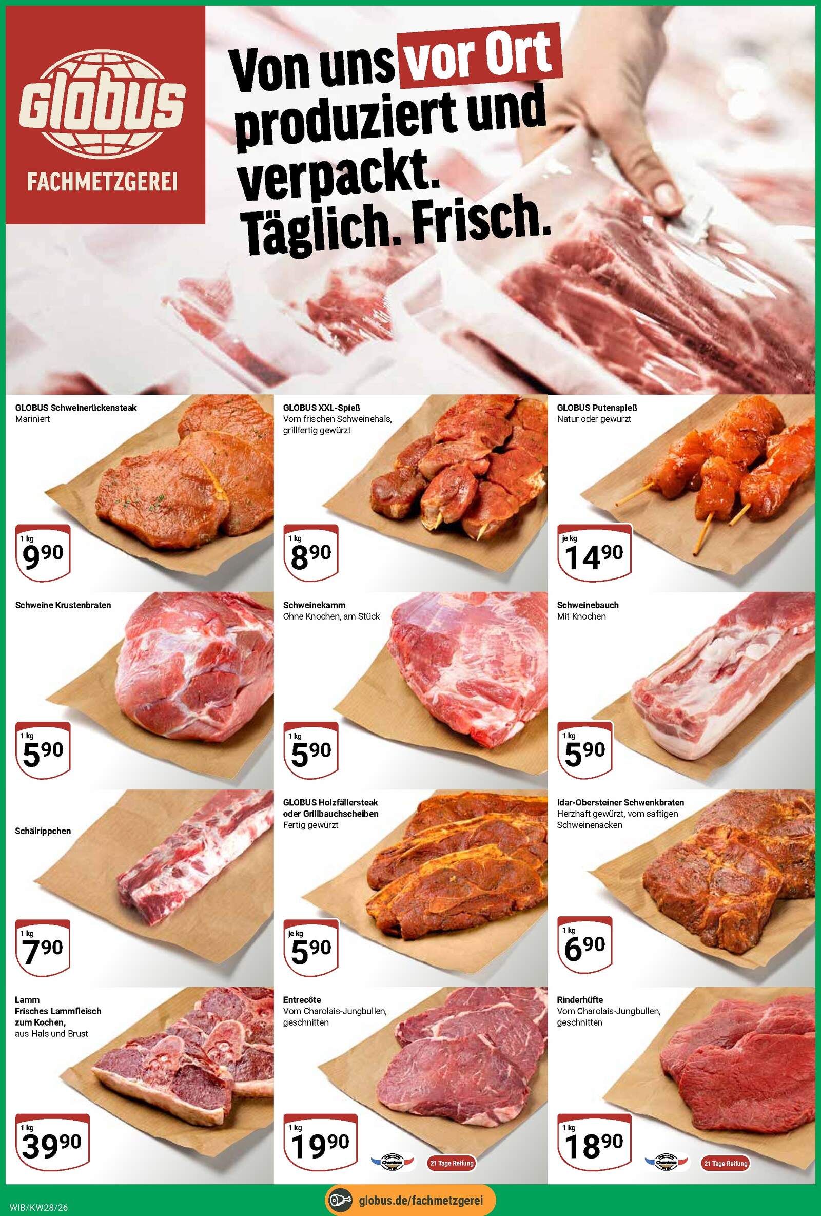 Globus Aktueller Prospekt ab Montag Seite 2