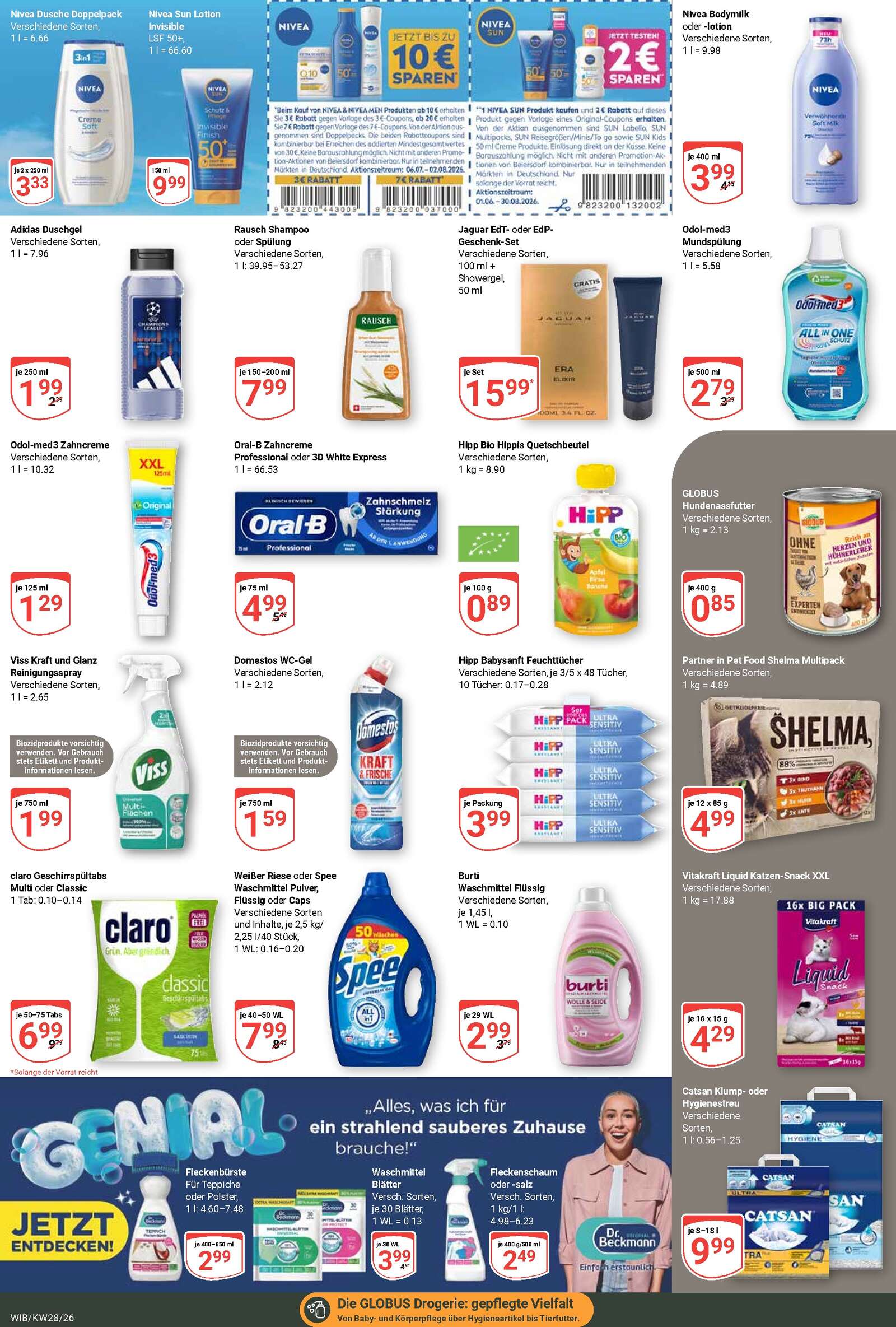 Globus Aktueller Prospekt ab Montag Seite 22