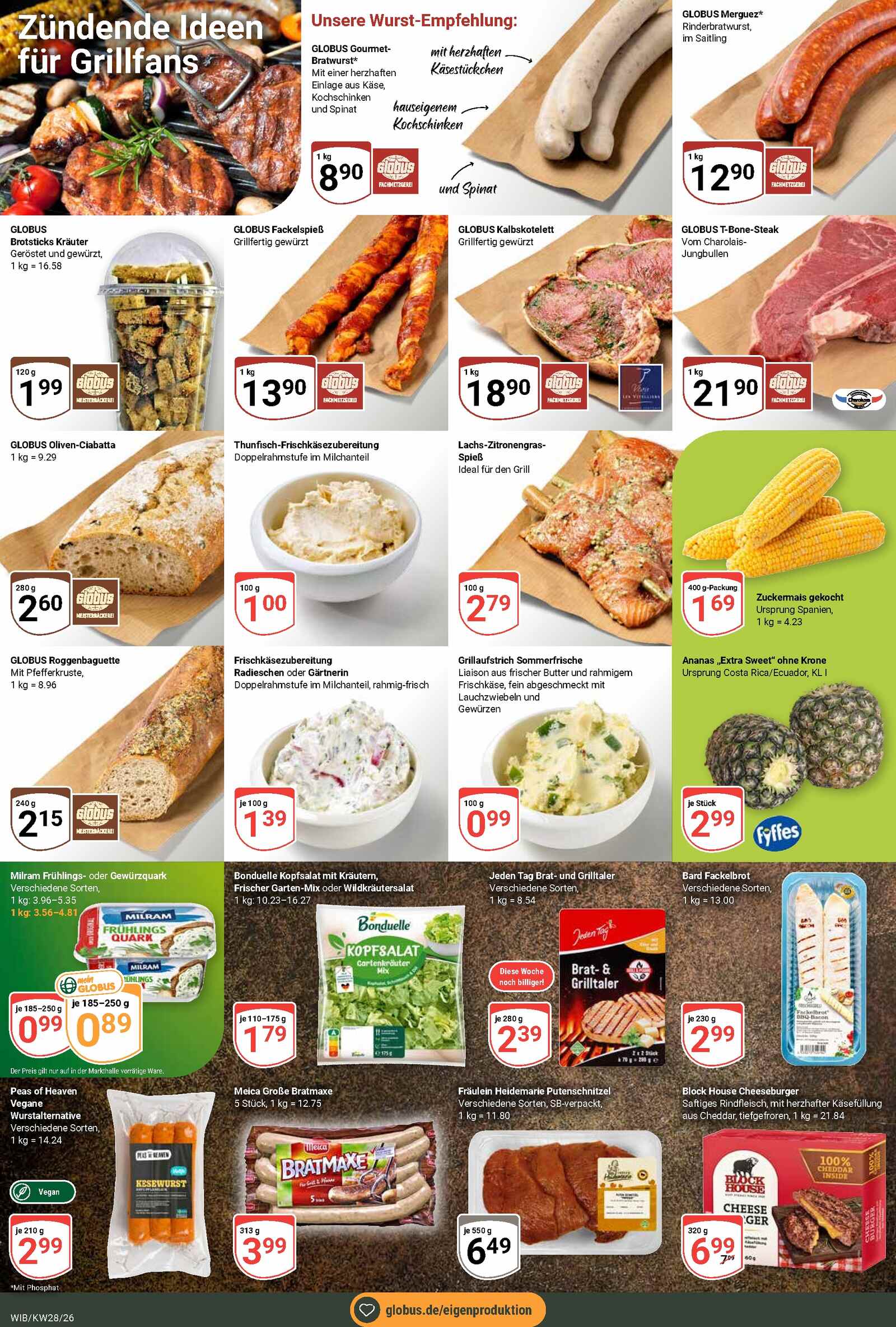 Globus Aktueller Prospekt ab Montag Seite 3
