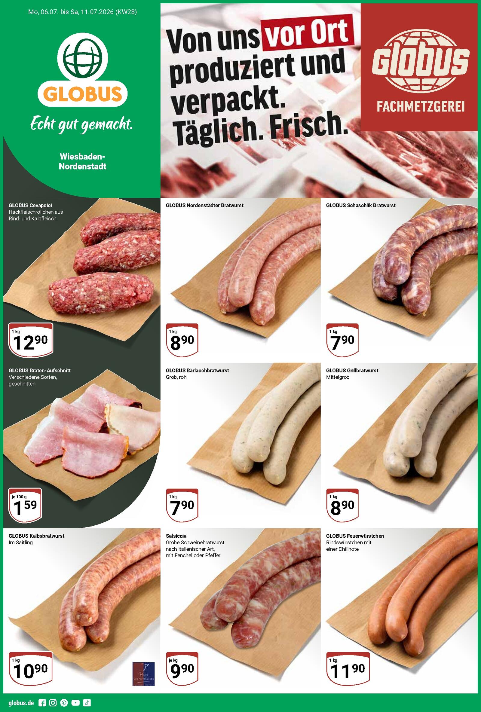 Globus Aktueller Prospekt ab Montag Prospekt Vorschau