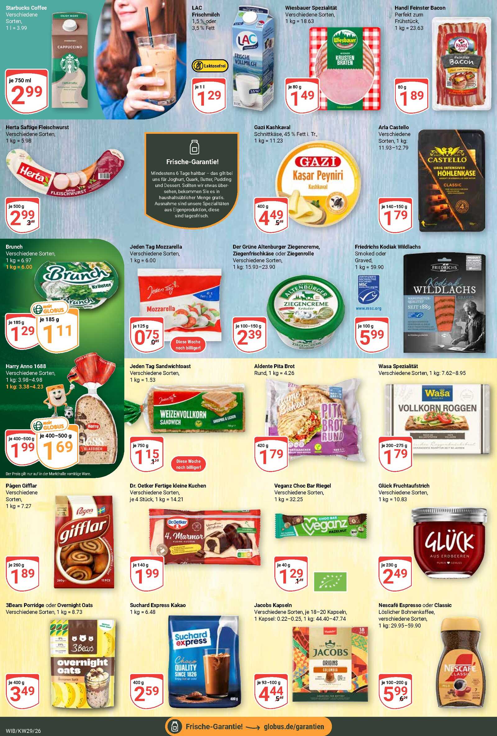 Globus Aktueller Prospekt ab Montag Seite 13