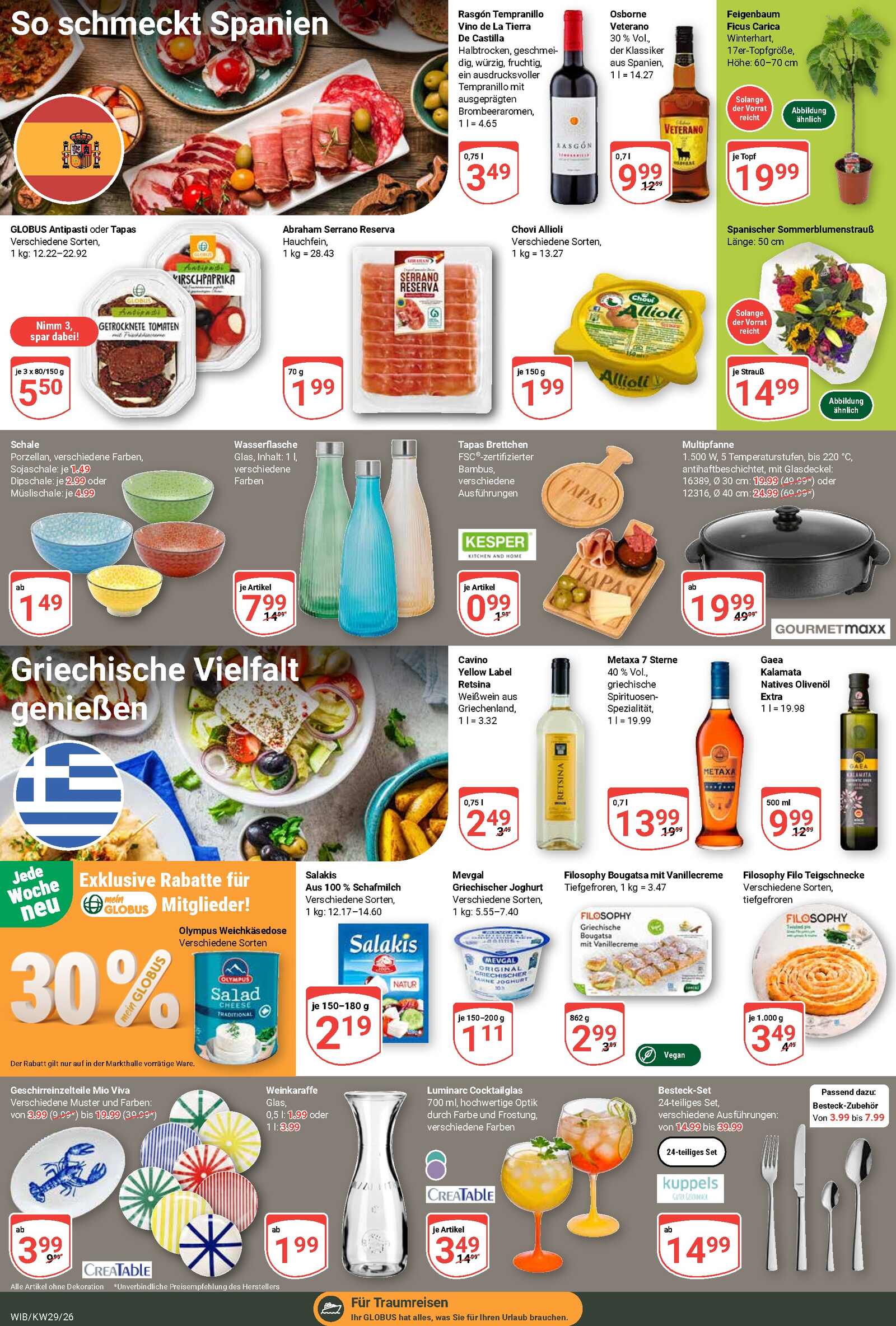 Globus Aktueller Prospekt ab Montag Seite 19