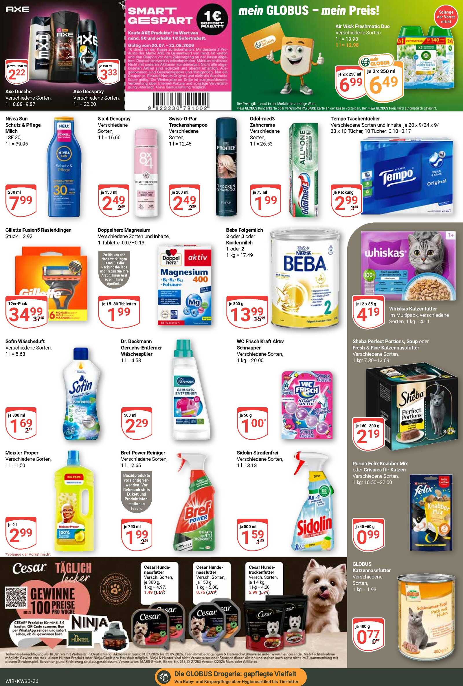 Globus Aktueller Prospekt ab Montag Seite 14