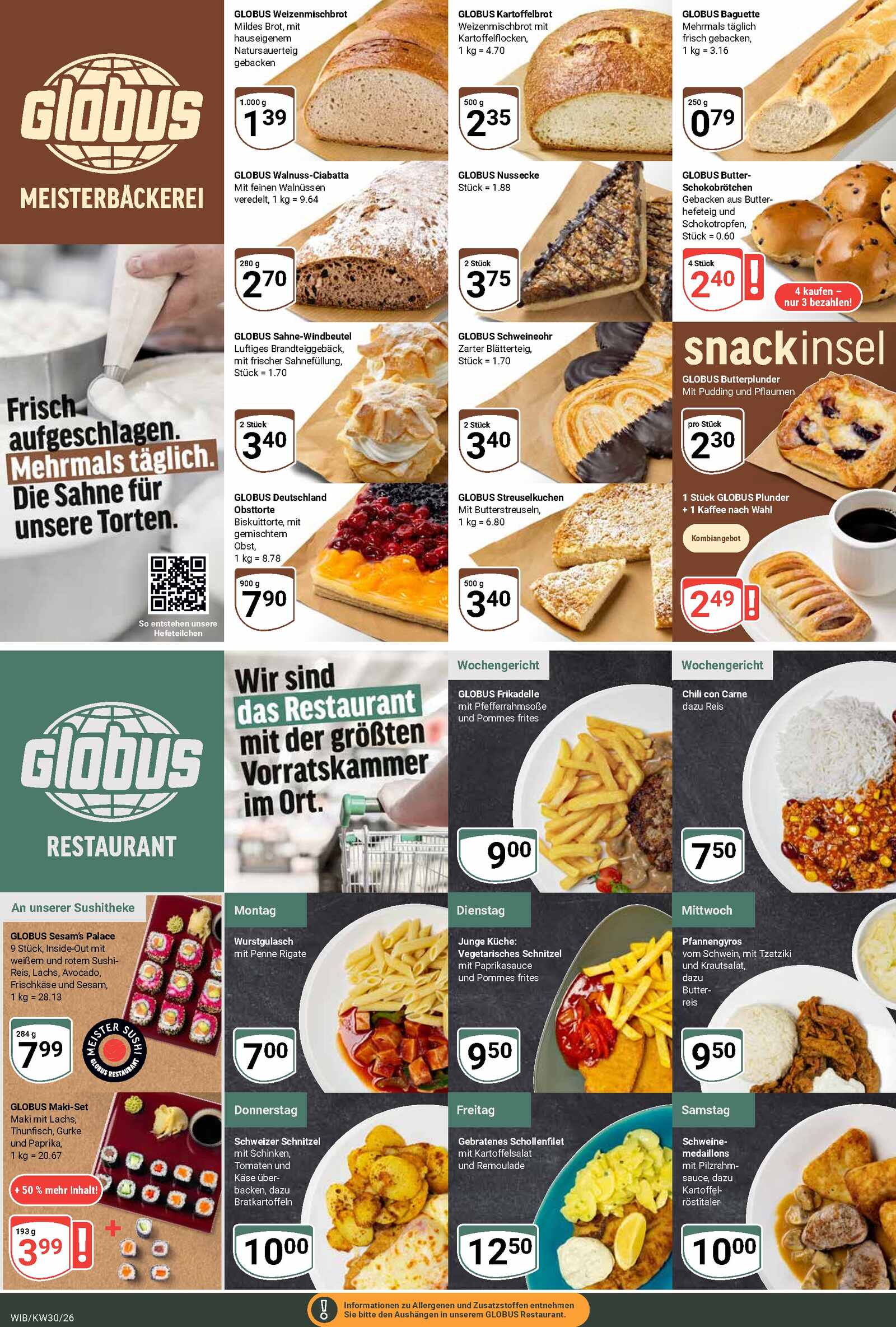Globus Aktueller Prospekt ab Montag Seite 6