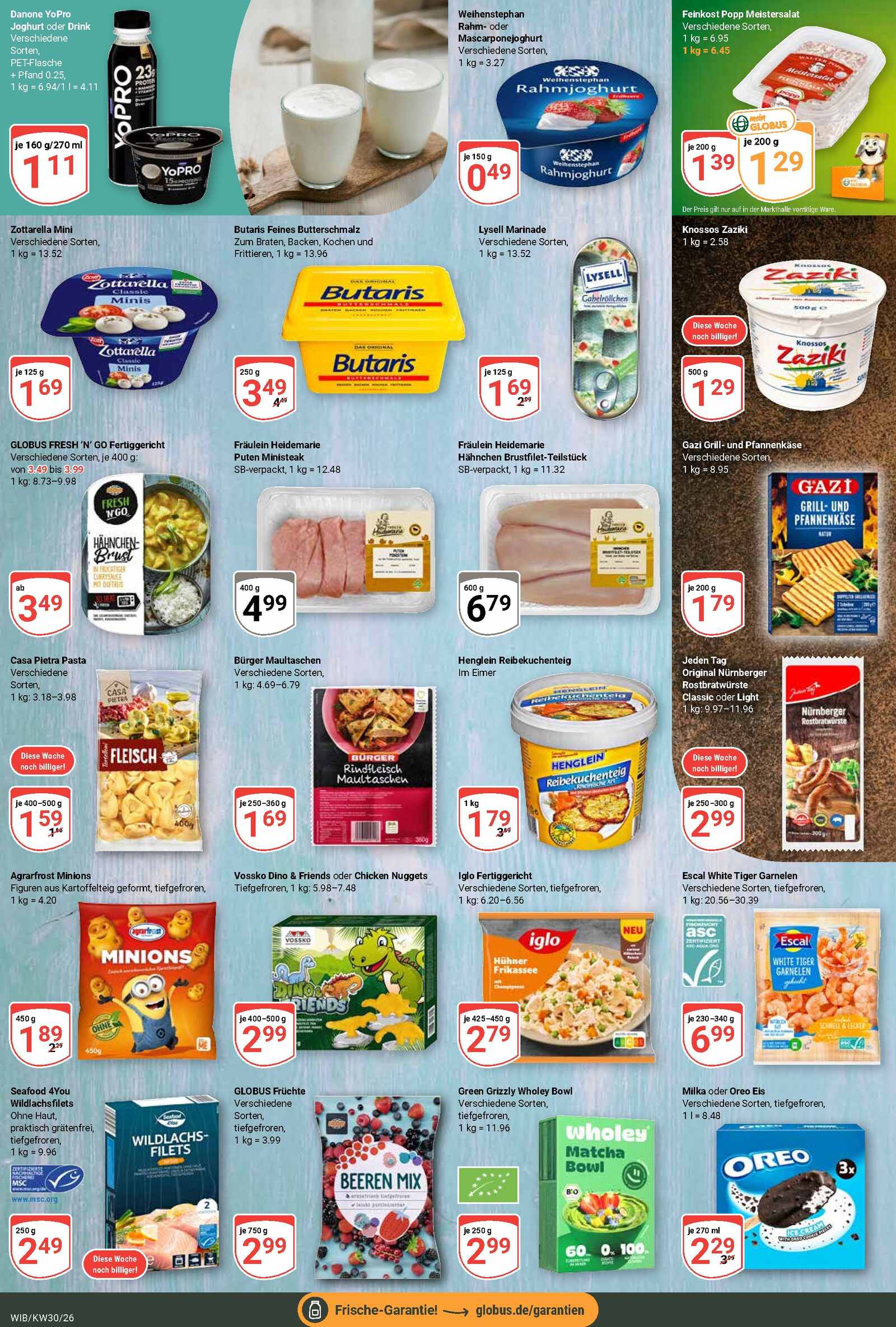 Globus Aktueller Prospekt ab Montag Seite 9