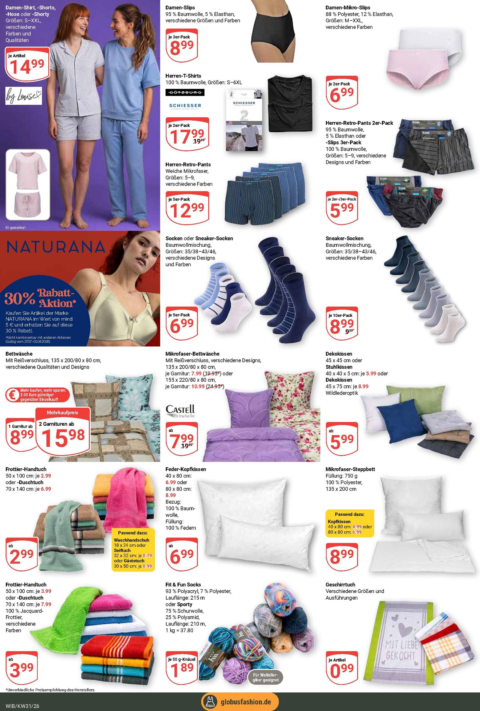 Globus Aktueller Prospekt ab Montag Seite 22
