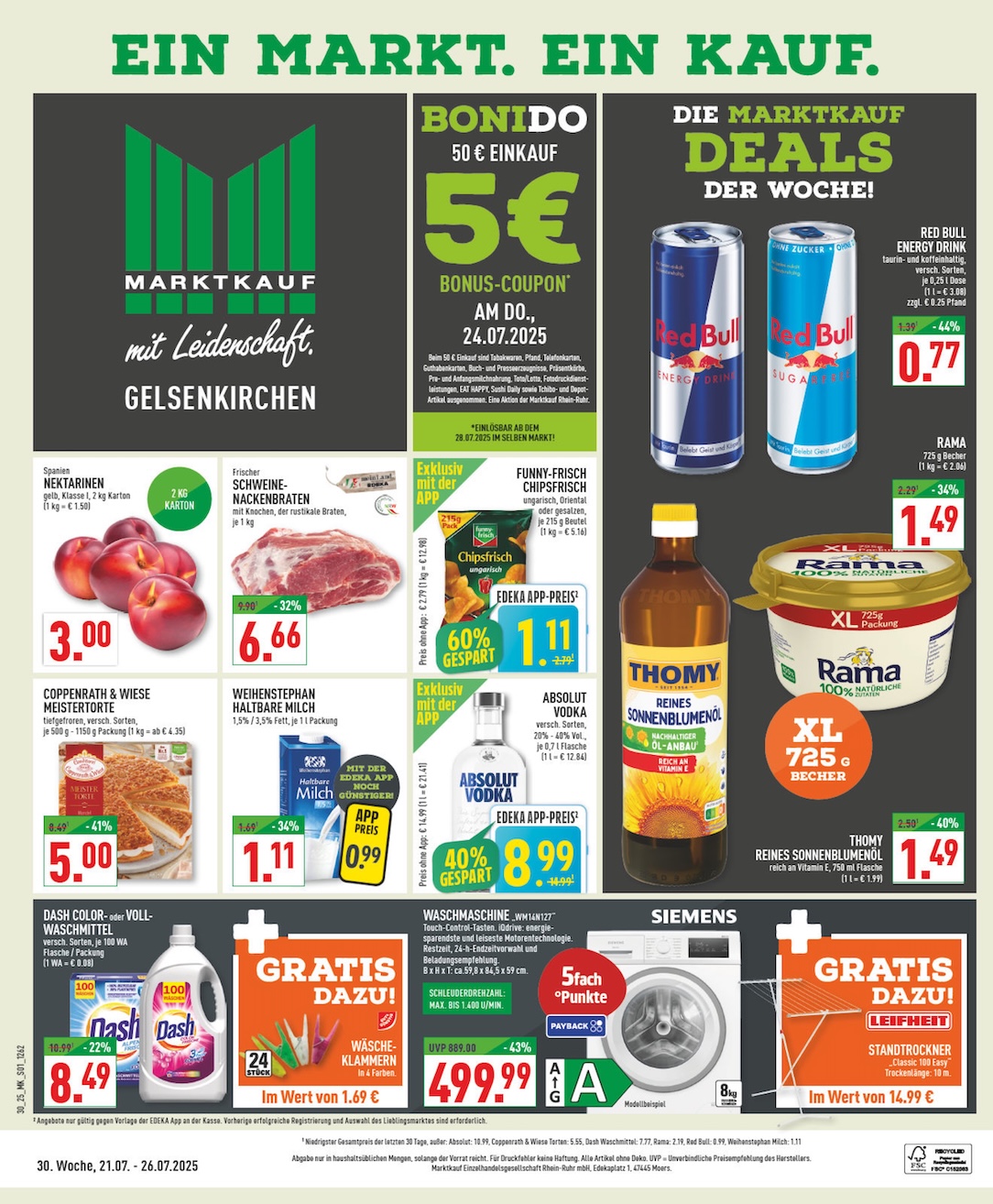 Page 1 of leaflet Aktueller Prospekt ab Montag