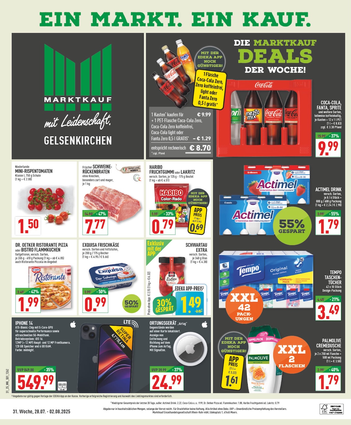 Page 1 of leaflet Aktueller Prospekt ab Montag
