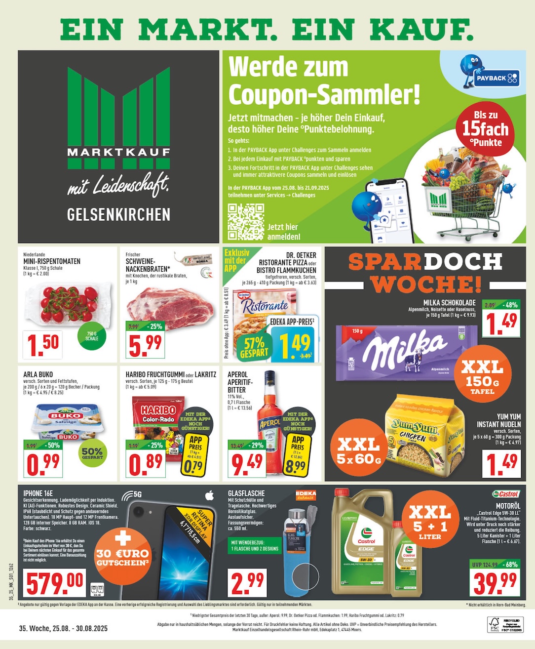 Page 1 of leaflet Aktueller Prospekt ab Montag