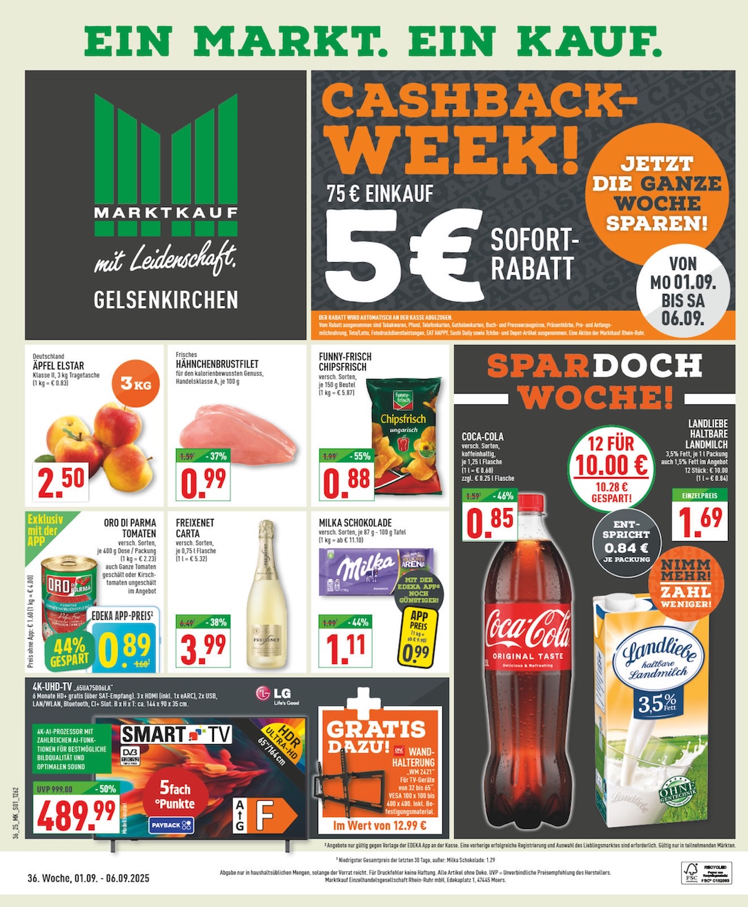 Page 1 of leaflet Aktueller Prospekt ab Montag