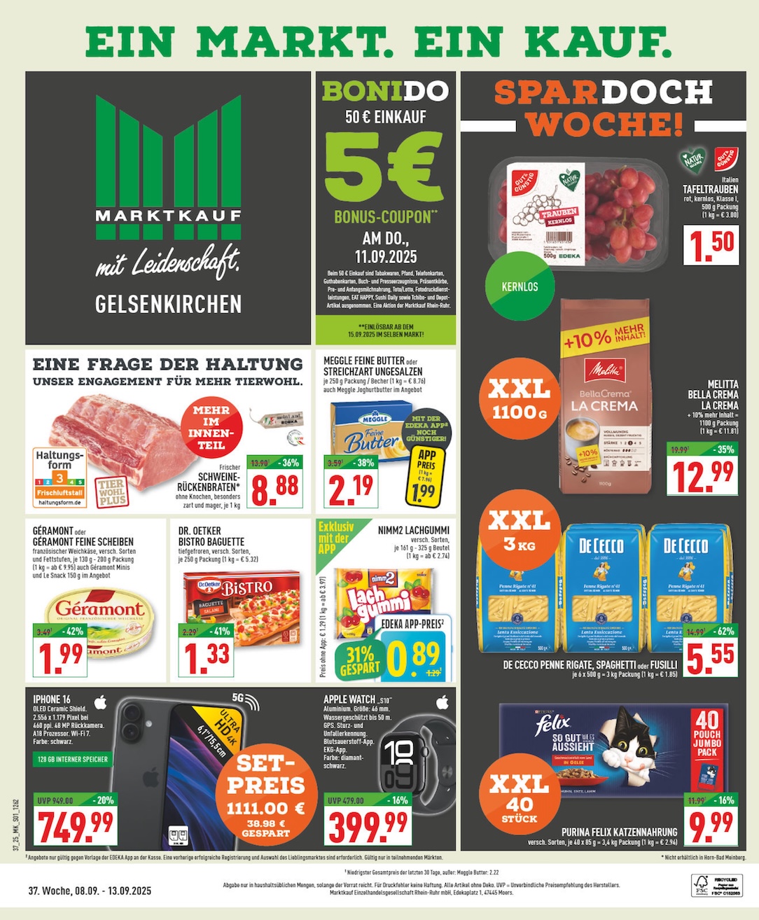 Page 1 of leaflet Aktueller Prospekt ab Montag