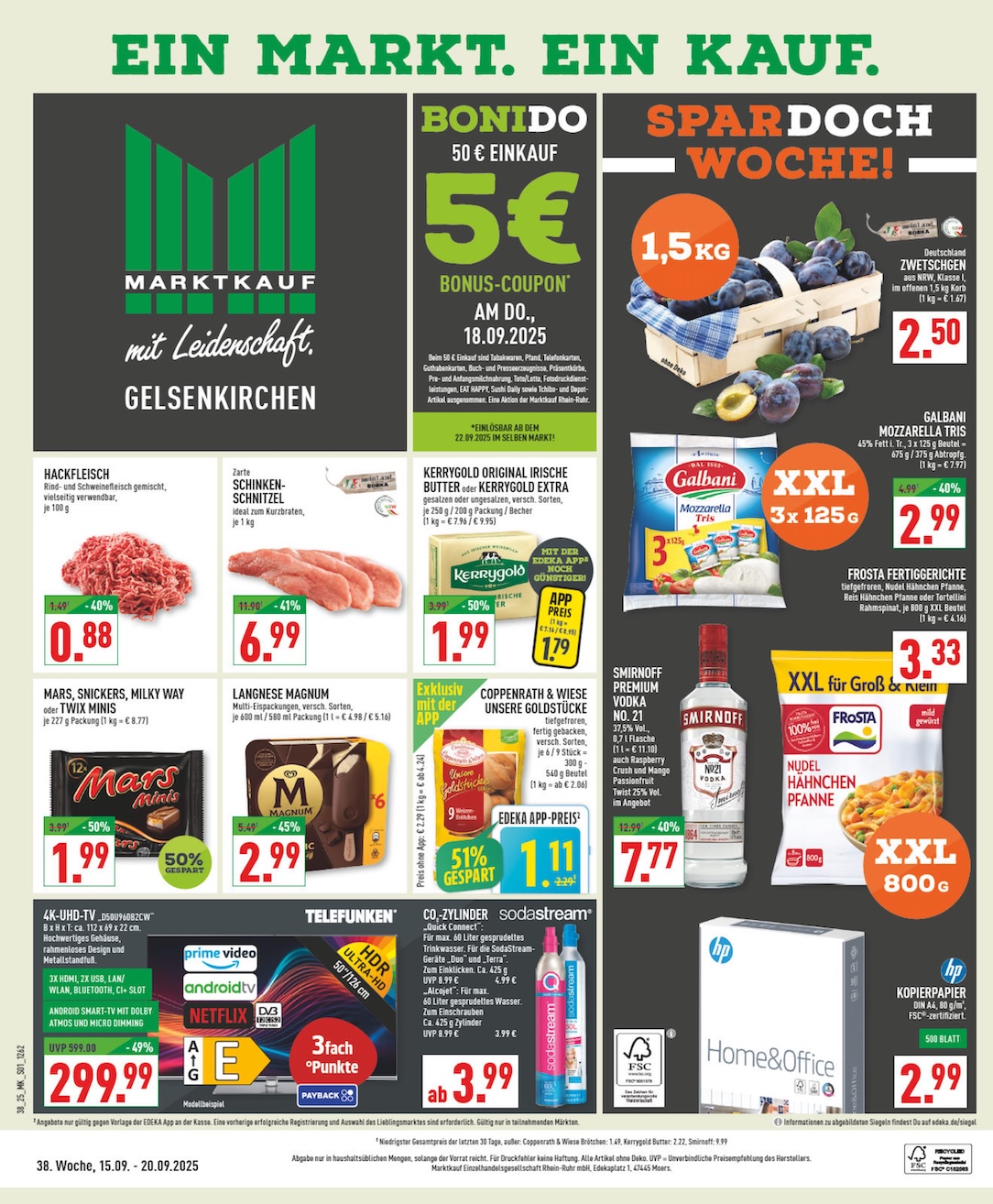 Page 1 of leaflet Aktueller Prospekt ab Montag