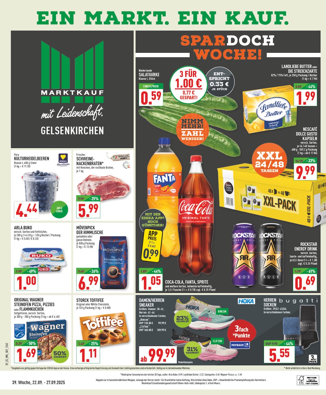 Page 1 of leaflet Aktueller Prospekt ab Montag