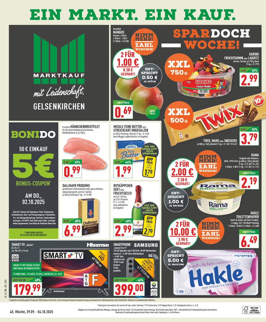 Page 1 of leaflet Aktueller Prospekt ab Montag