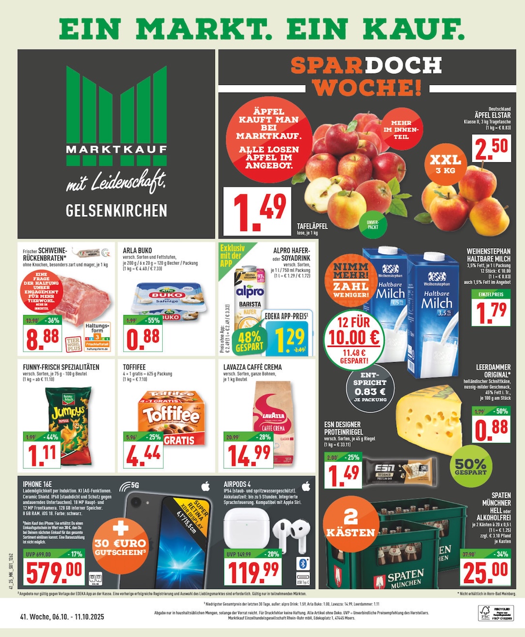 Page 1 of leaflet Aktueller Prospekt ab Montag