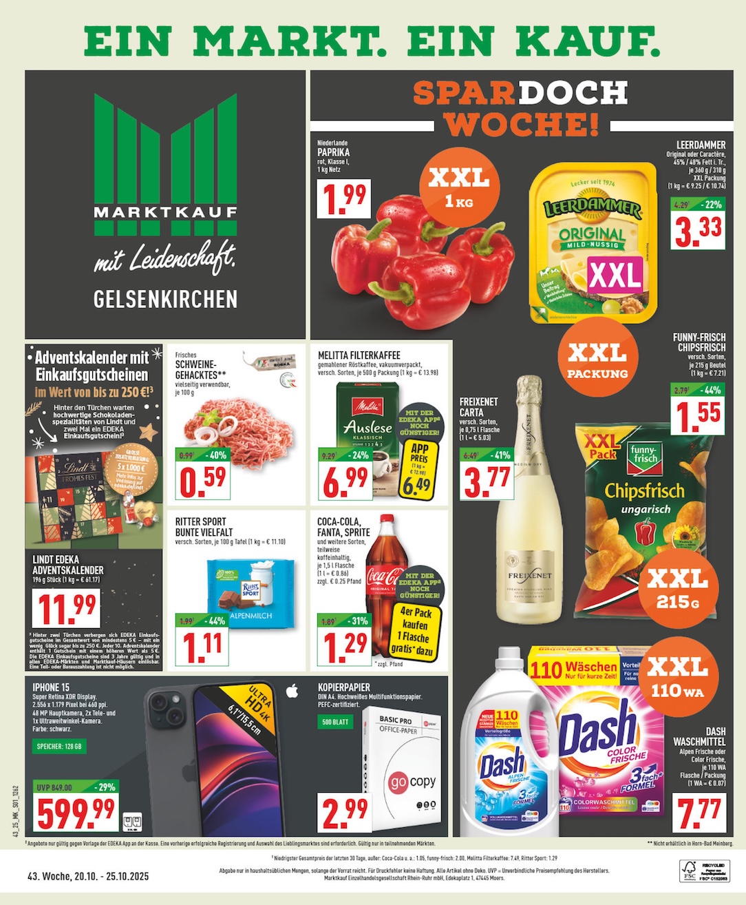 Page 1 of leaflet Aktueller Prospekt ab Montag