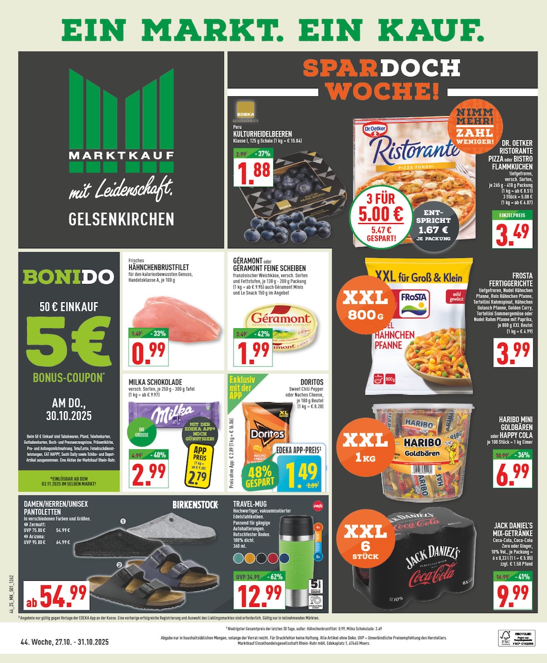 Page 1 of leaflet Aktueller Prospekt ab Montag