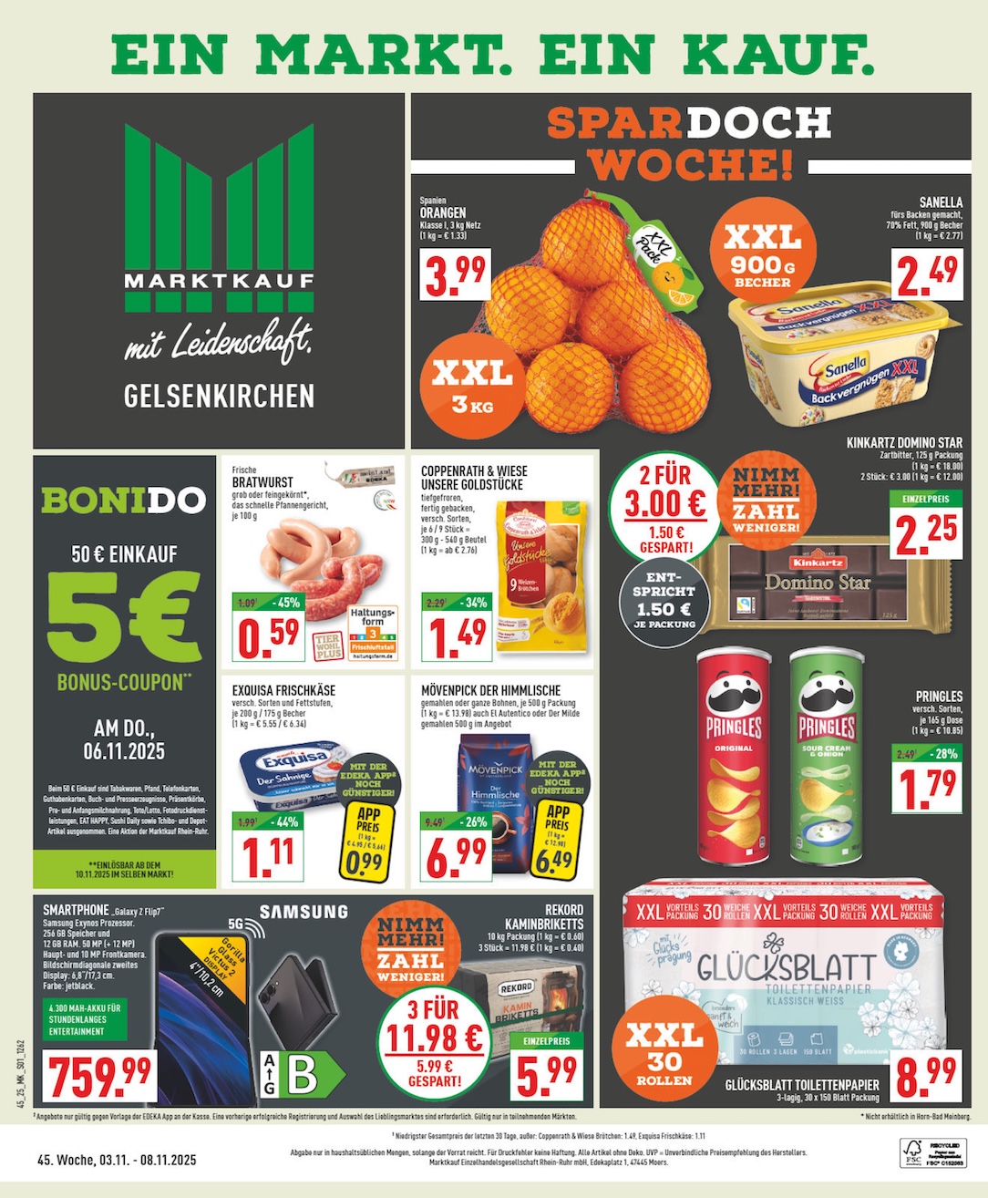 Marktkauf Aktueller Prospekt ab Montag Seite 1