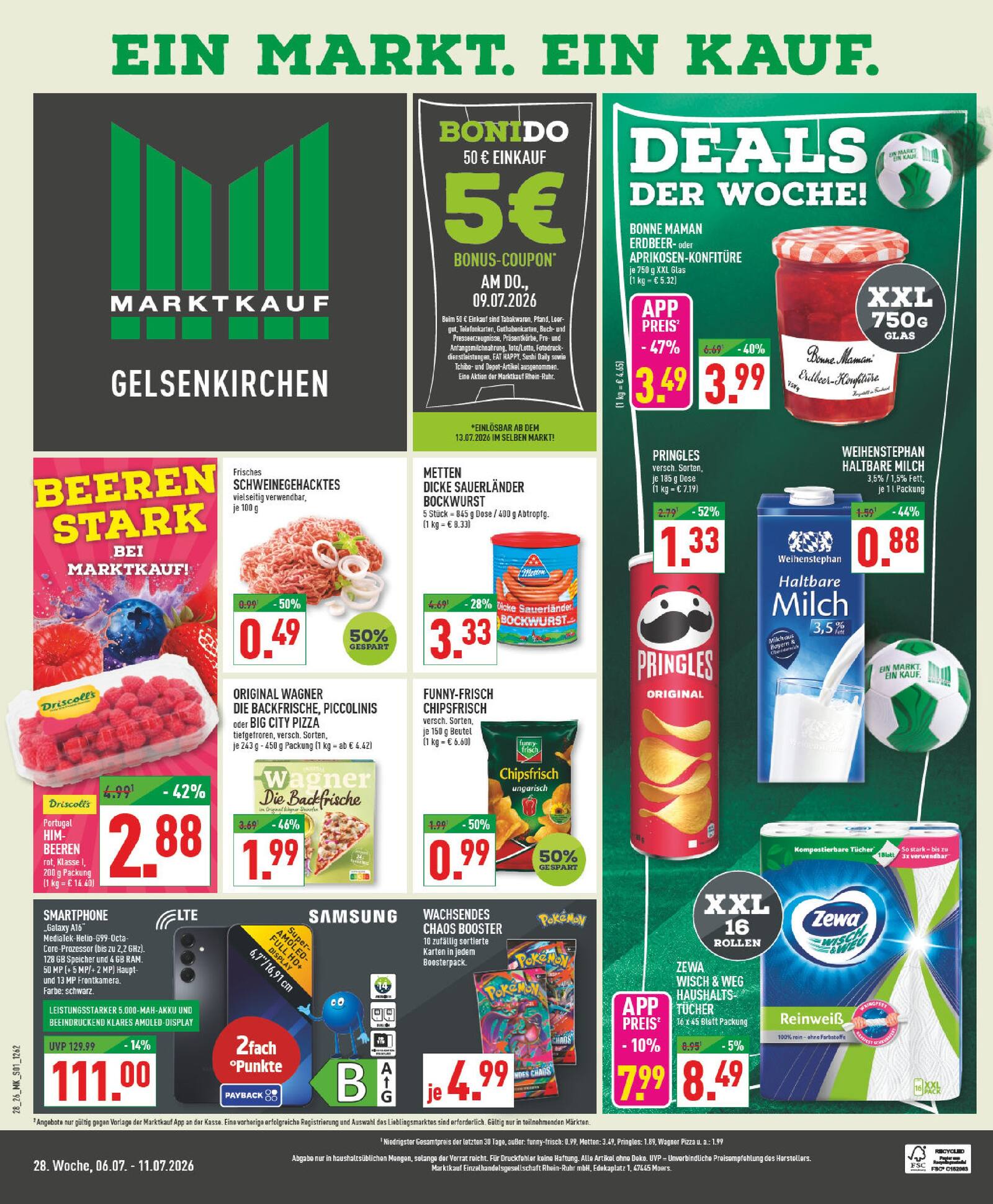 Marktkauf Aktueller Prospekt ab Montag Seite 1