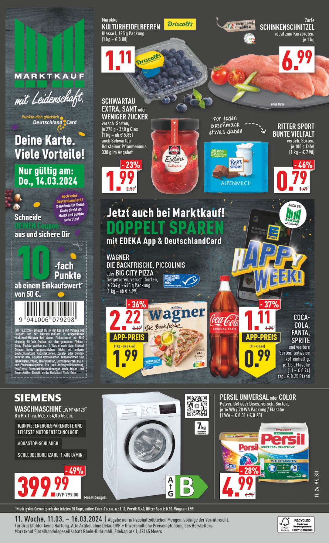 MARKTKAUF Prospekt nächste Woche ab Montag 15.07.2024 Angebote zum