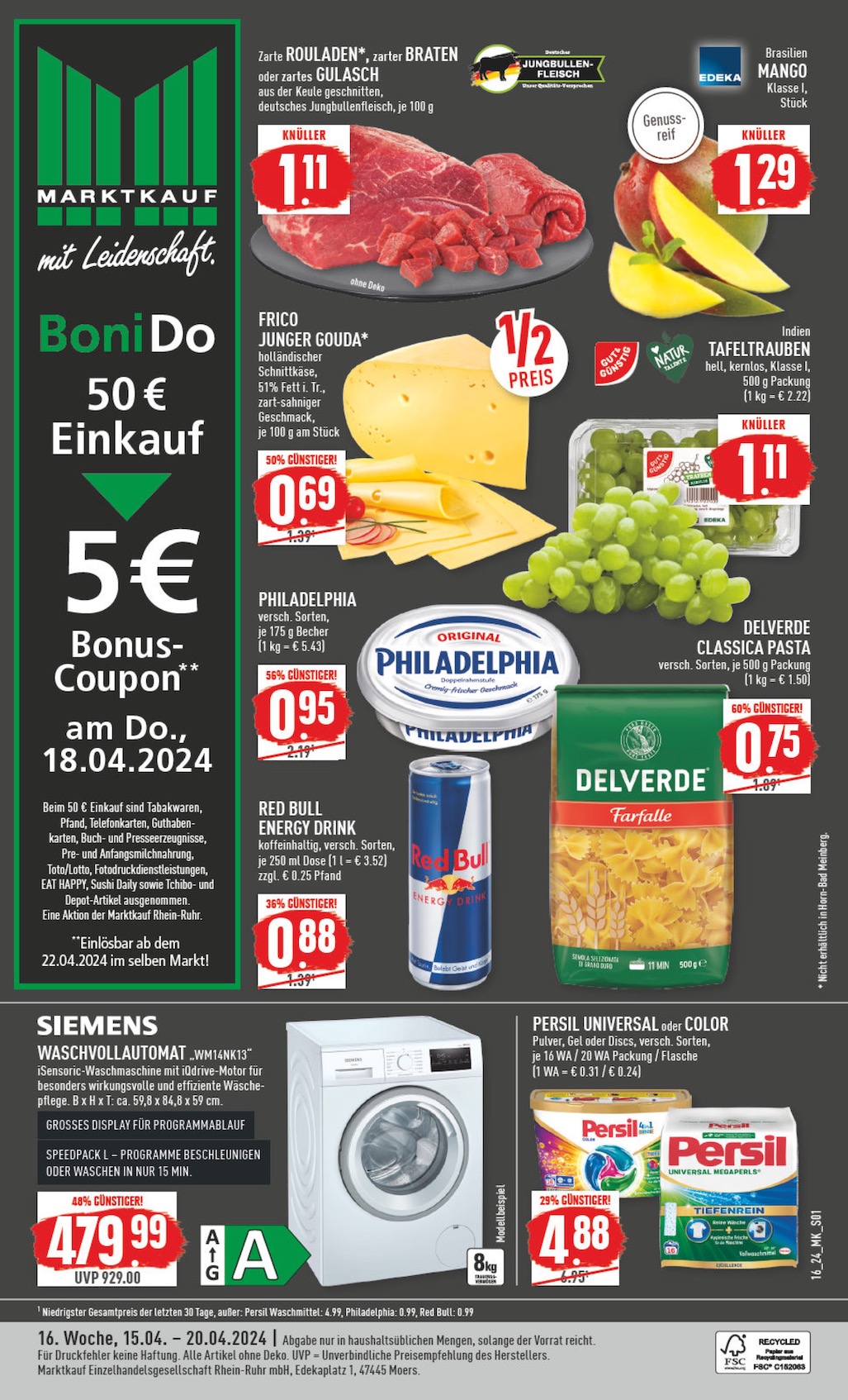 MARKTKAUF Prospekt nächste Woche ab Montag 17.03.2025 Angebote zum