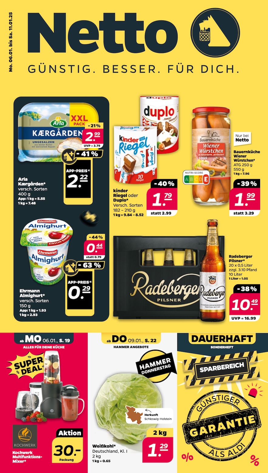 NETTO Prospekt ab Montag 24.03.2025 nächste Woche Angebote zum blättern