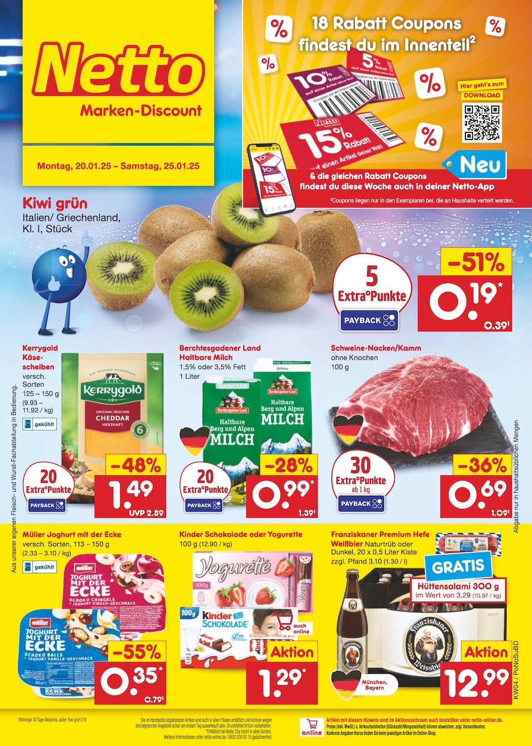 NETTO Prospekt ab Montag 24.03.2025 nächste Woche Angebote zum blättern