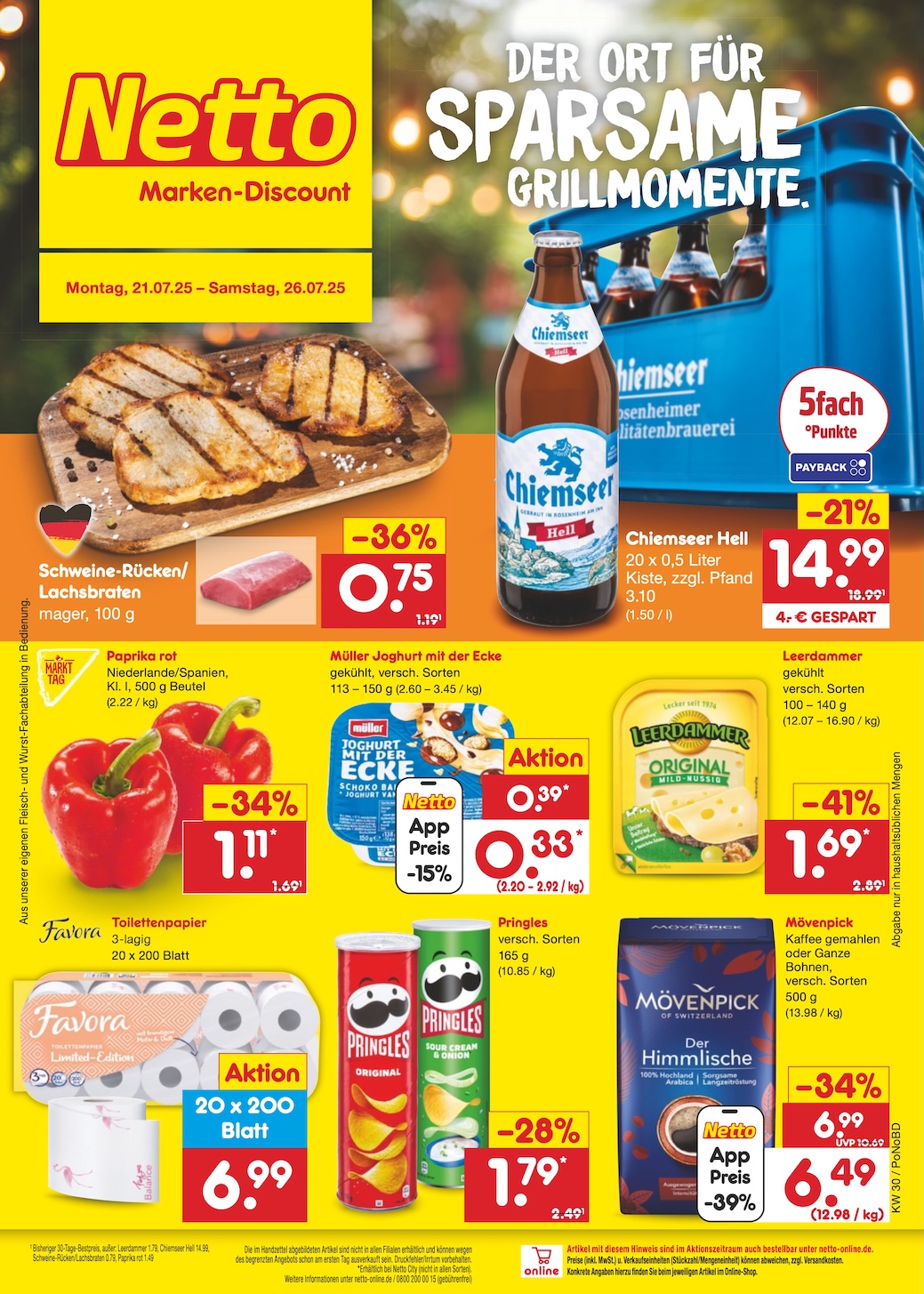 Page 1 of leaflet Marken-Discount