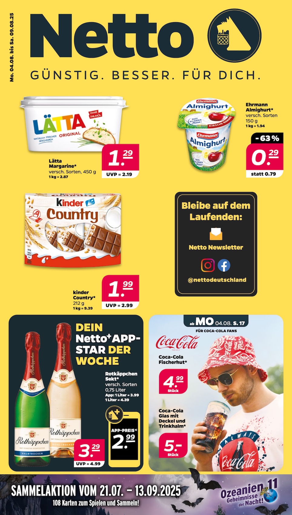 Page 1 of leaflet Aktueller Prospekt ab Montag