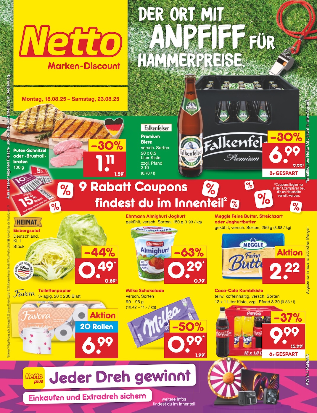 Page 1 of leaflet Marken-Discount
