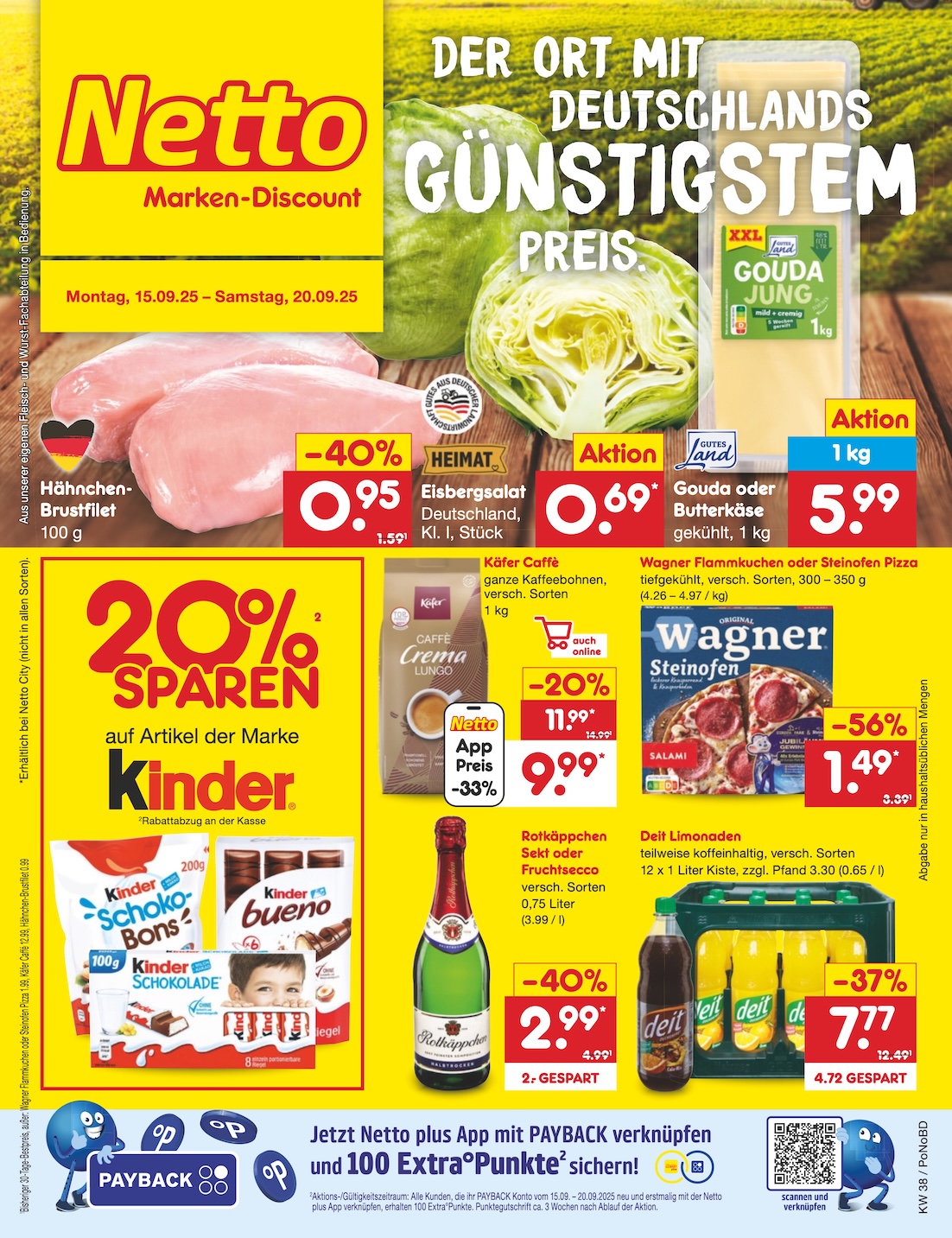 Page 1 of leaflet Marken-Discount