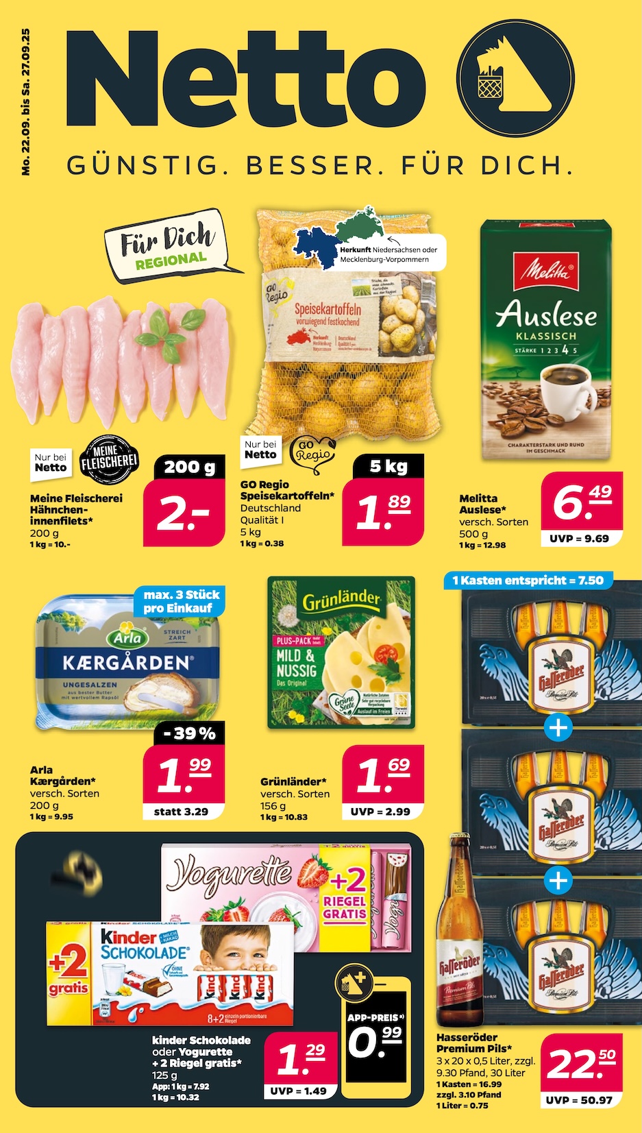 Page 1 of leaflet Aktueller Prospekt ab Montag