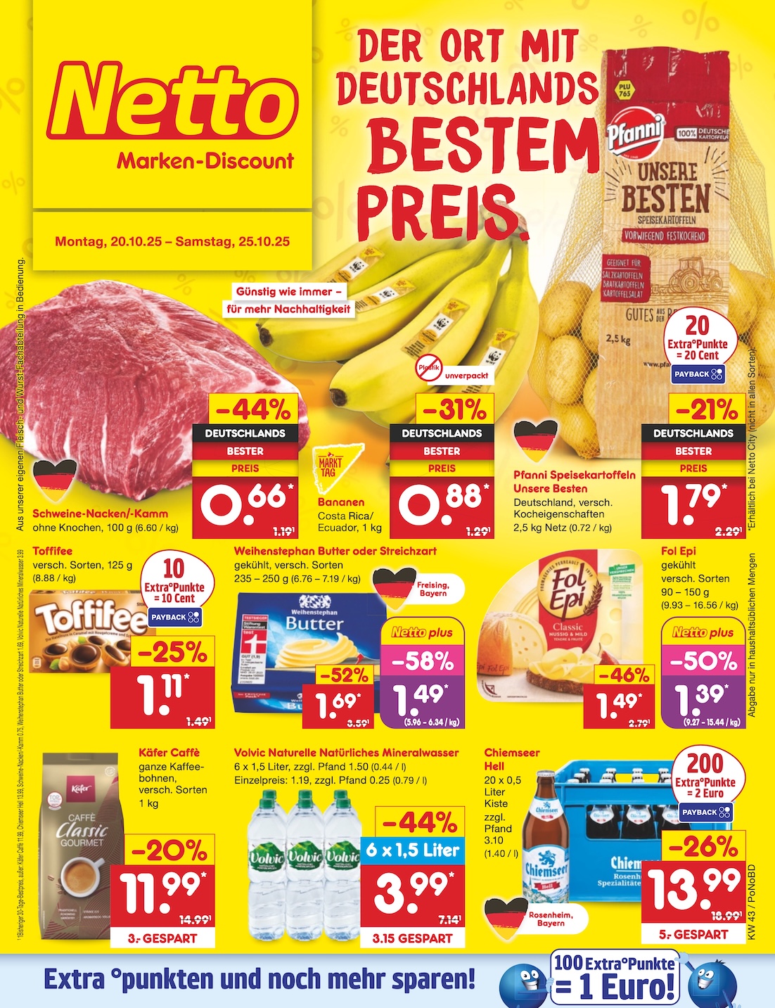 Page 1 of leaflet Marken-Discount