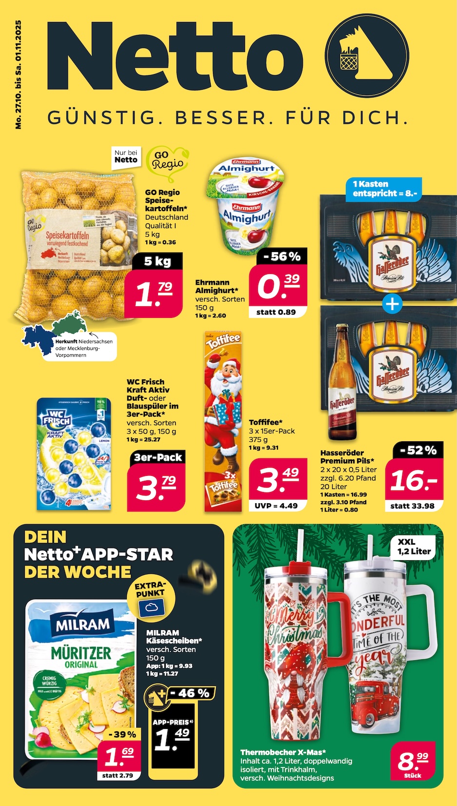 Page 1 of leaflet Aktueller Prospekt ab Montag
