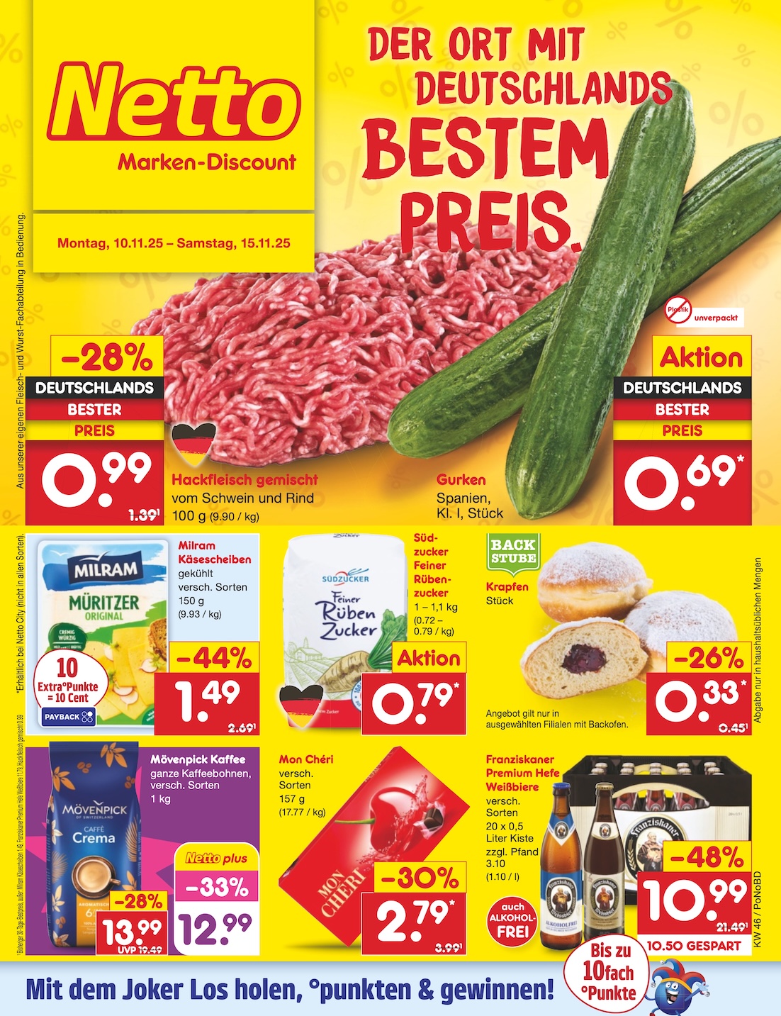 Page 1 of leaflet Marken-Discount