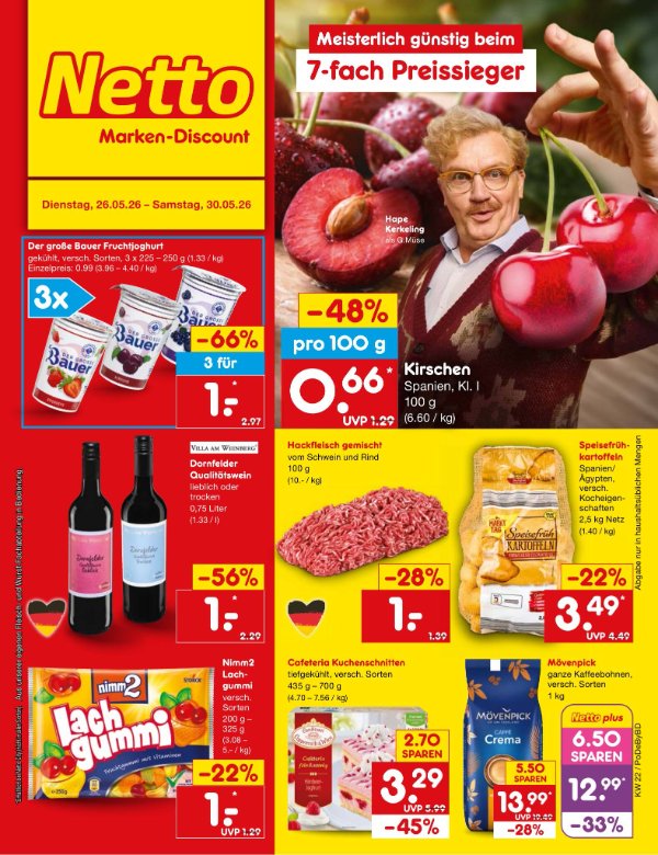 Page 1 of leaflet Marken Discount ab Dienstag