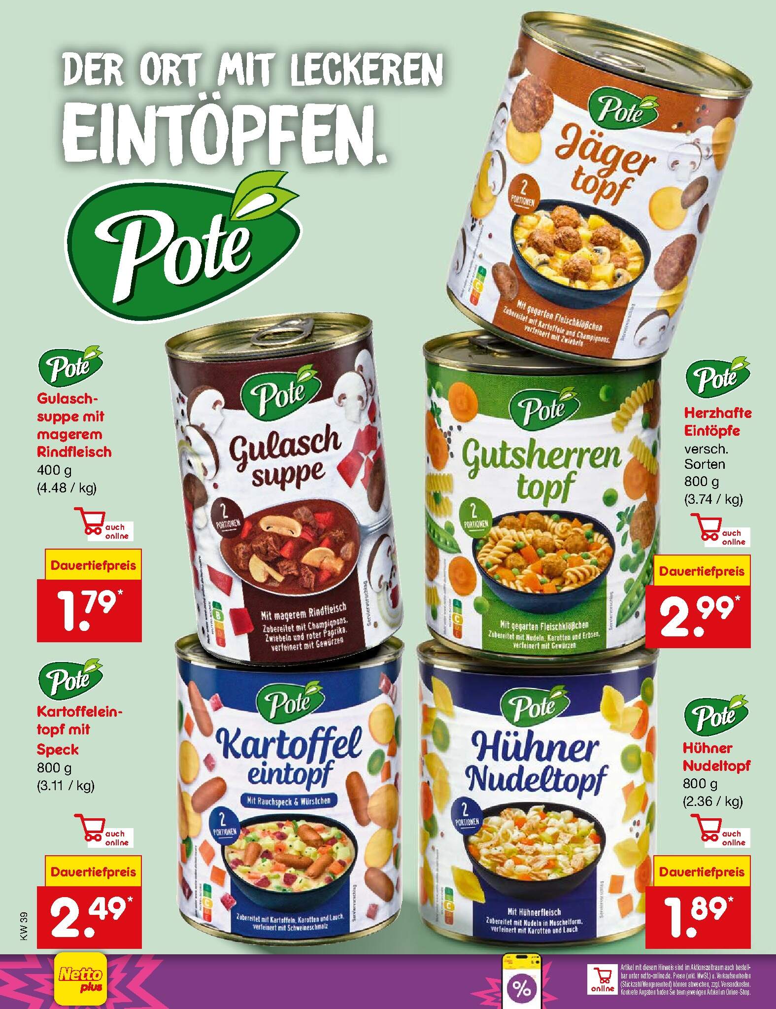 Netto Marken-Discount ab Montag Seite 68