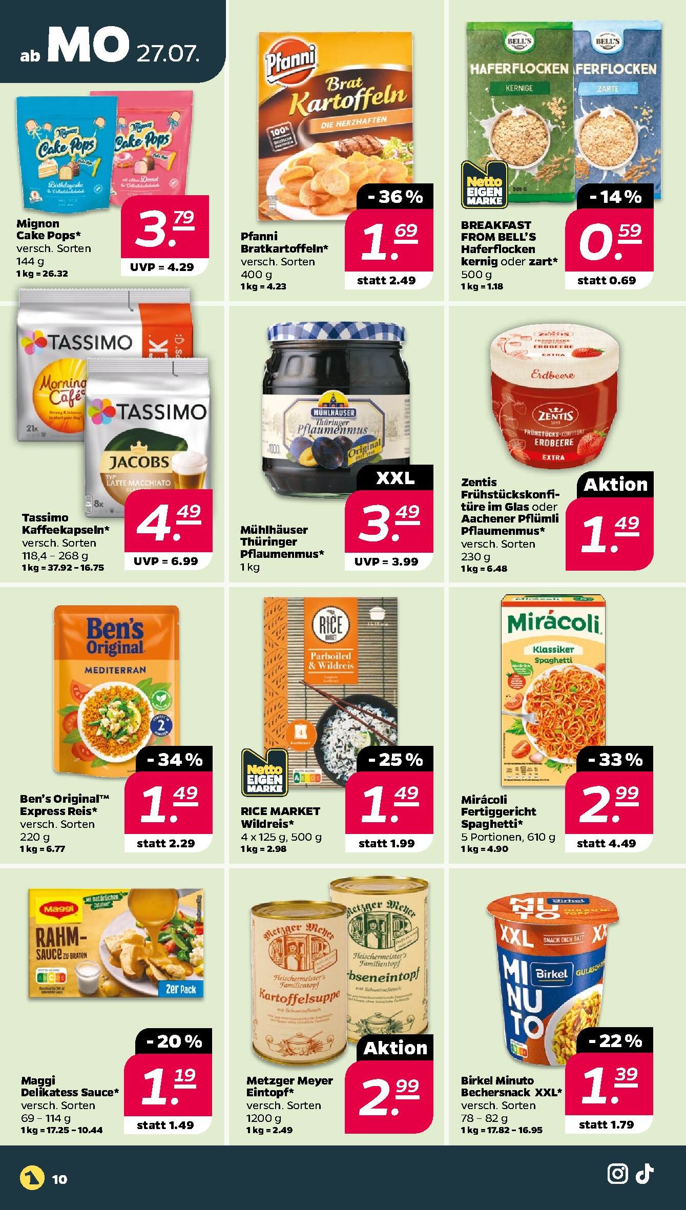 Netto Aktueller Prospekt ab Montag Seite 10