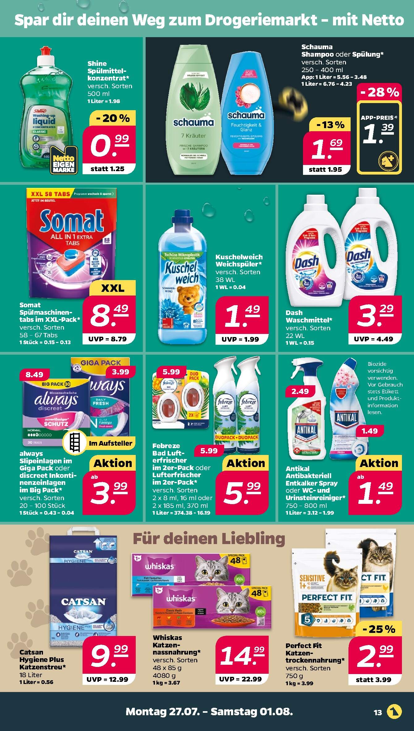 Netto Aktueller Prospekt ab Montag Seite 13