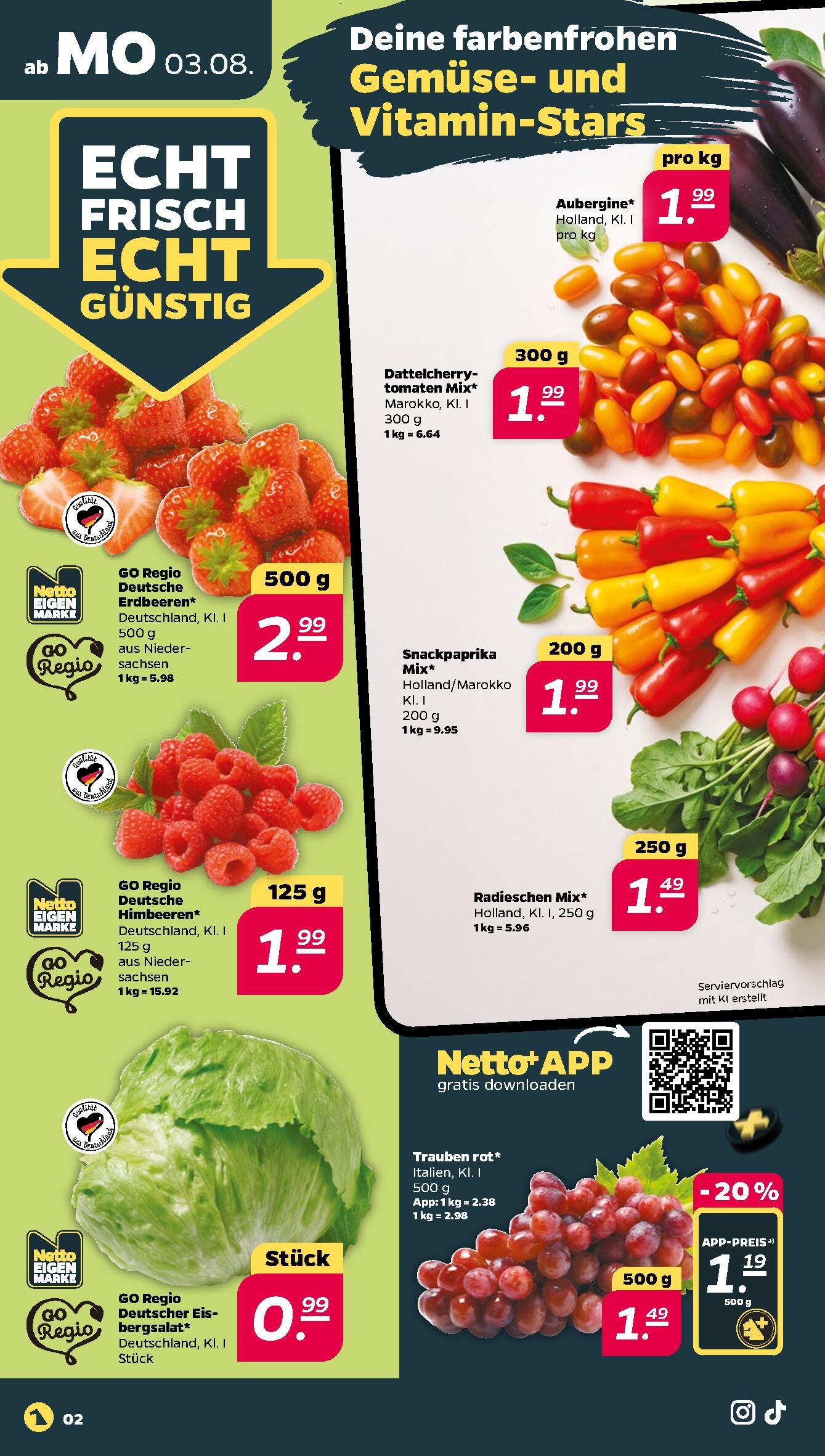 Netto Aktueller Prospekt ab Montag Seite 2